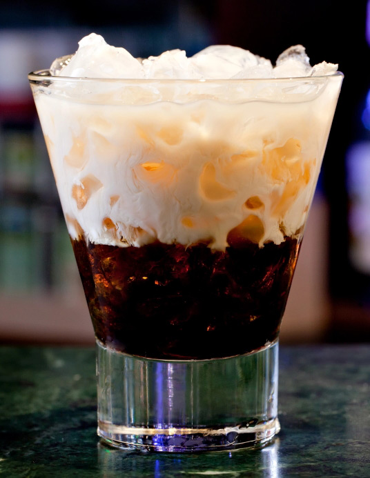 White Russian Cocktail Drink